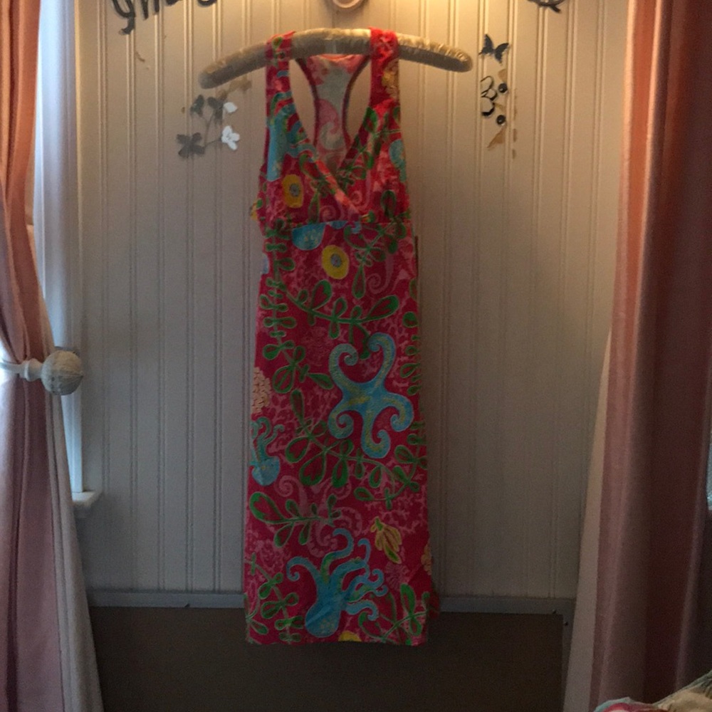 Spunkwear V neck dress